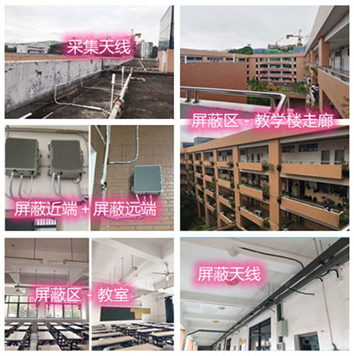  龙子湖某中学考场屏蔽案例（数字信令级）